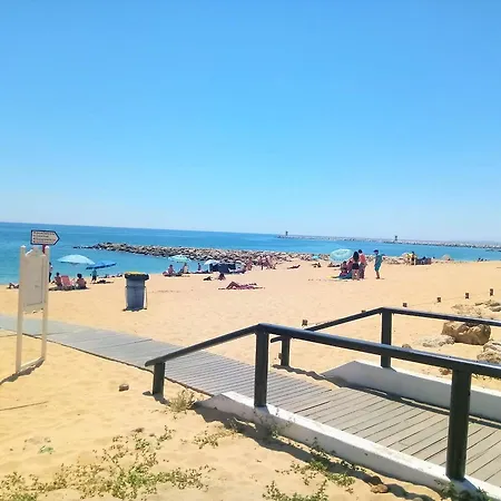 Dunas 3- Elegante, 150mt Praia, Wifi Apartamento Quarteira